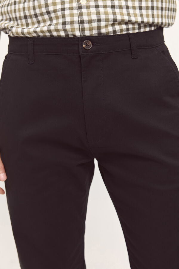 Springfield Cal&ccedil;a Chino Slim SPF Preto