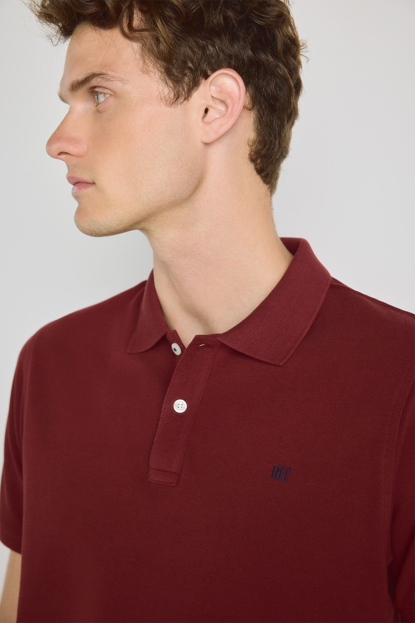 Pedro del Hierro Polo manga corta