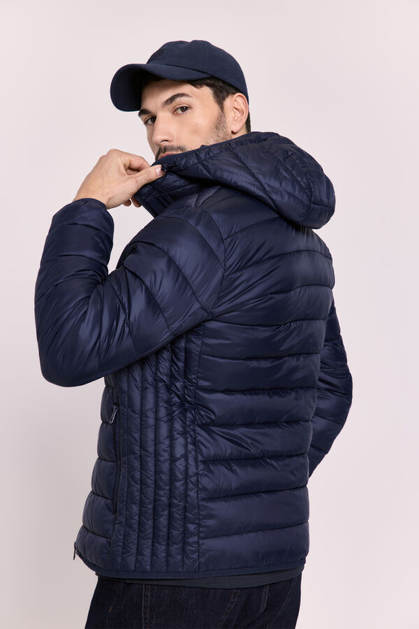 Springfield Chaqueta hoodie acolchada Azul Oscuro