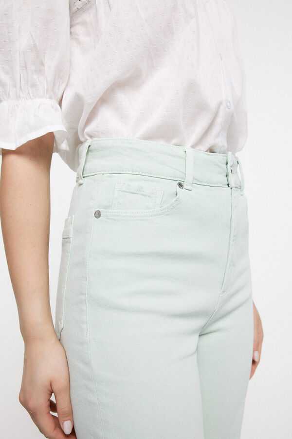 Fifty Outlet Pantalón Culotte green water