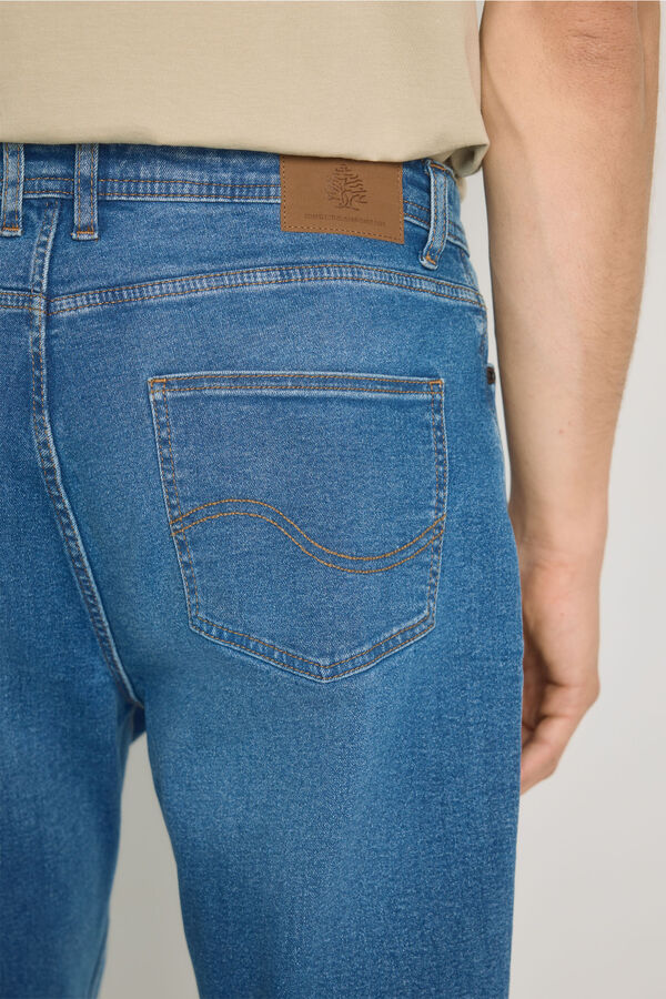 Springfield Pantal&oacute;n vaquero slim fit Azul