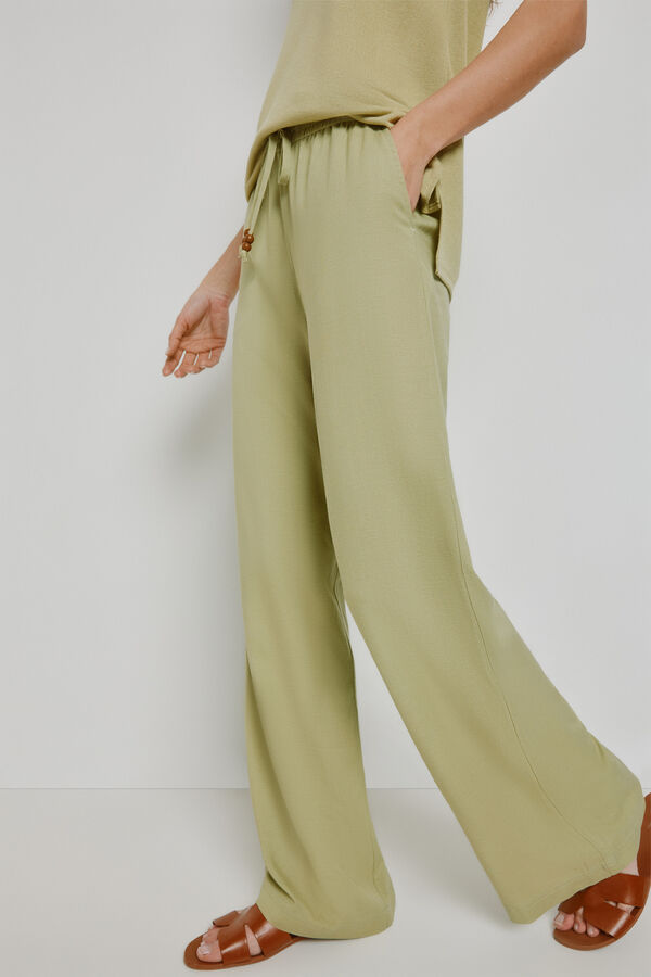 Milano Pantal&oacute;n ancho Verde