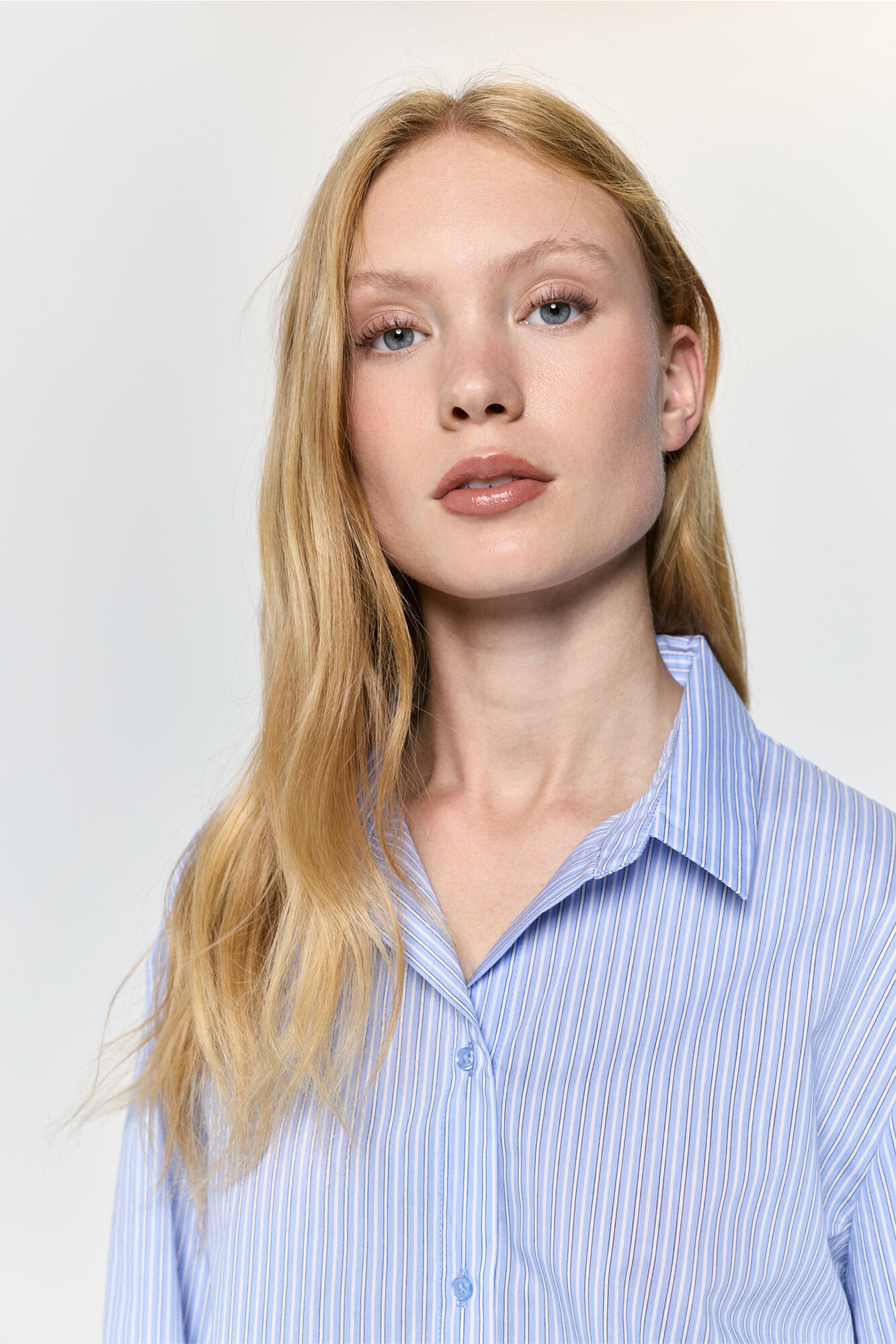 Milano Camisa fluida rayas