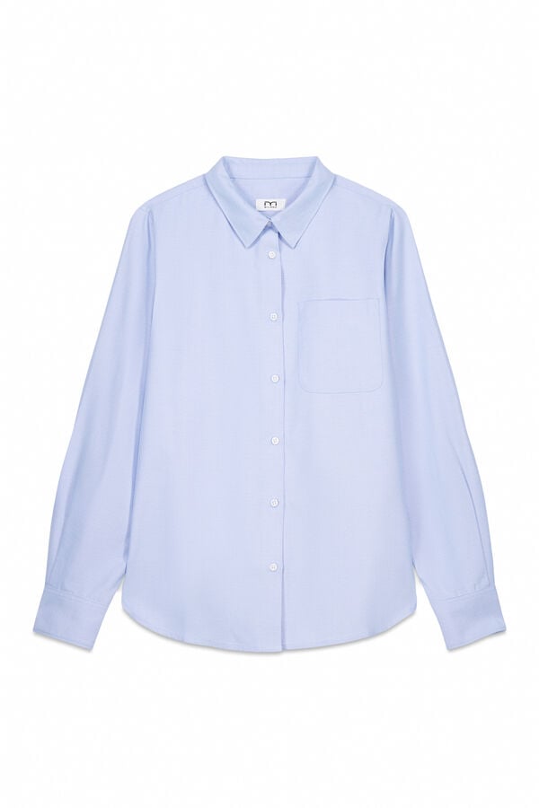 Milano Camisa oxford Azul