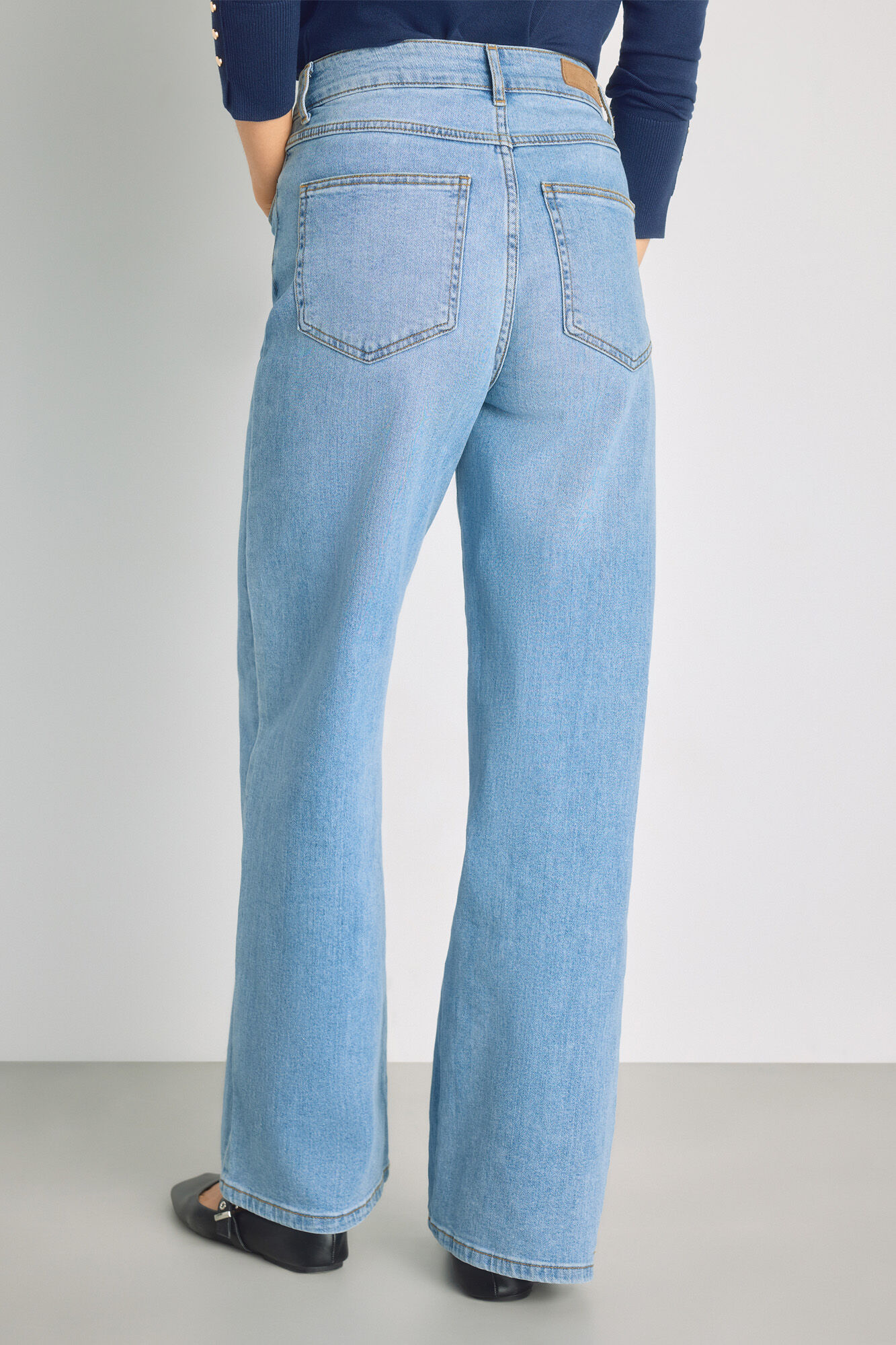 Milano Pantal&oacute;n denim ancho
