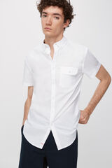 Fifty Outlet Camisa Poplin Blanco