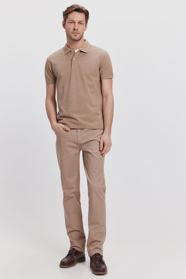 Milano Polo B&aacute;sico Milano Marr&oacute;n