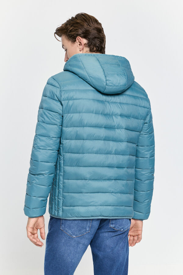 Milano Casaco com capuz Azul