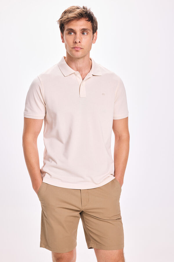 Pedro del Hierro Polo Básico PDH Bege