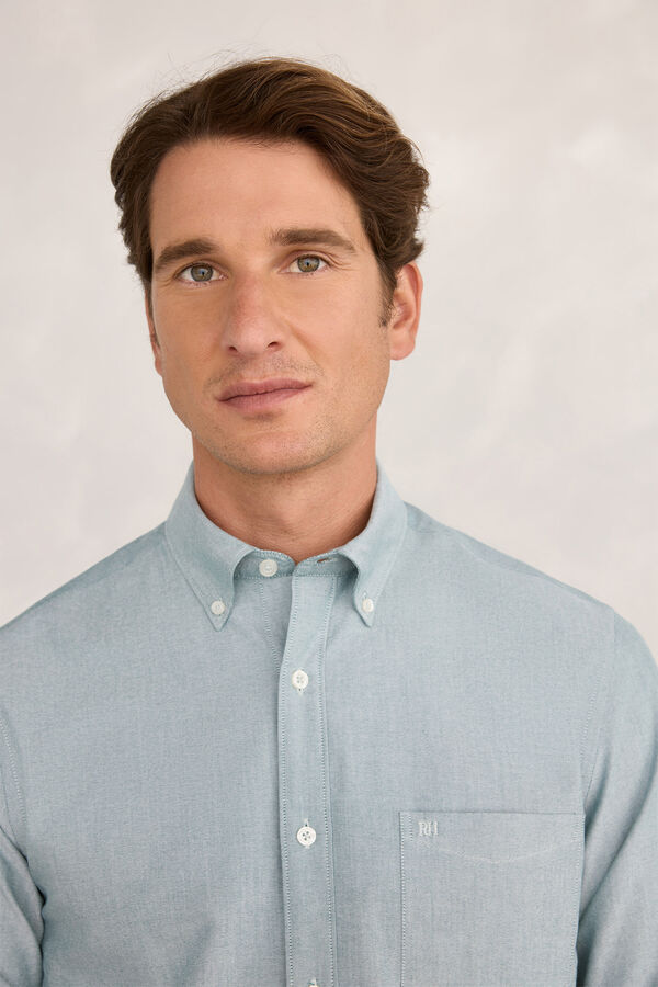 Pedro del Hierro Camisa Sport Oxford Botella