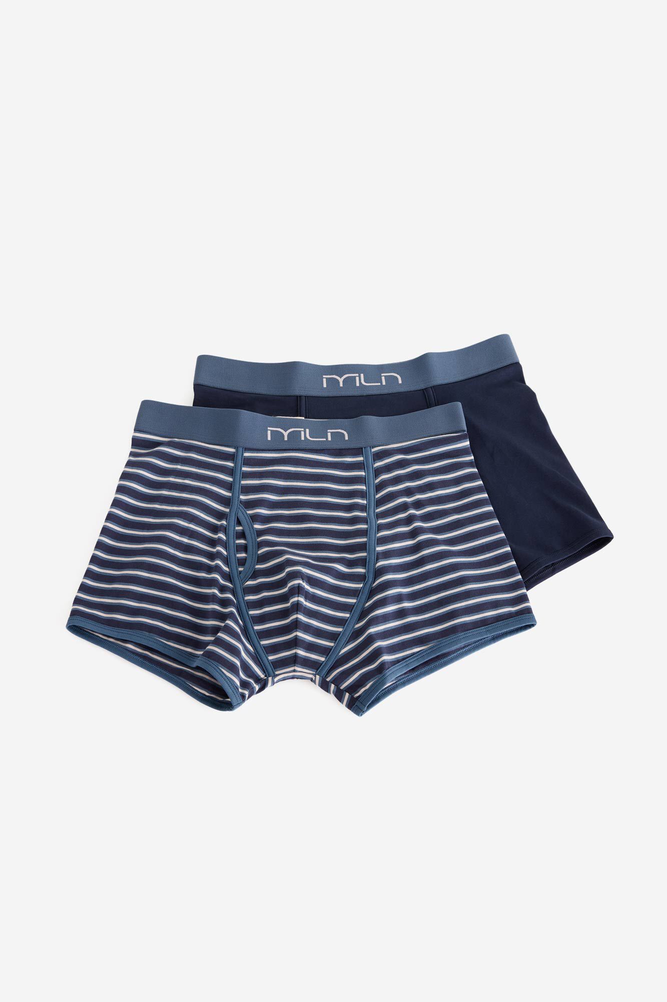 Milano Boxer listrado azul
