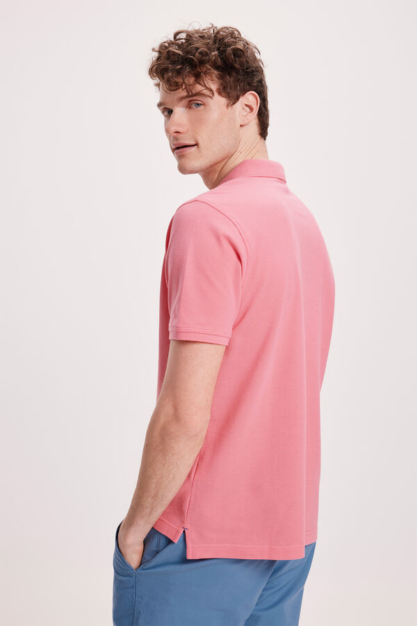 Pedro del Hierro Polo B&aacute;sico PDH Vermelho