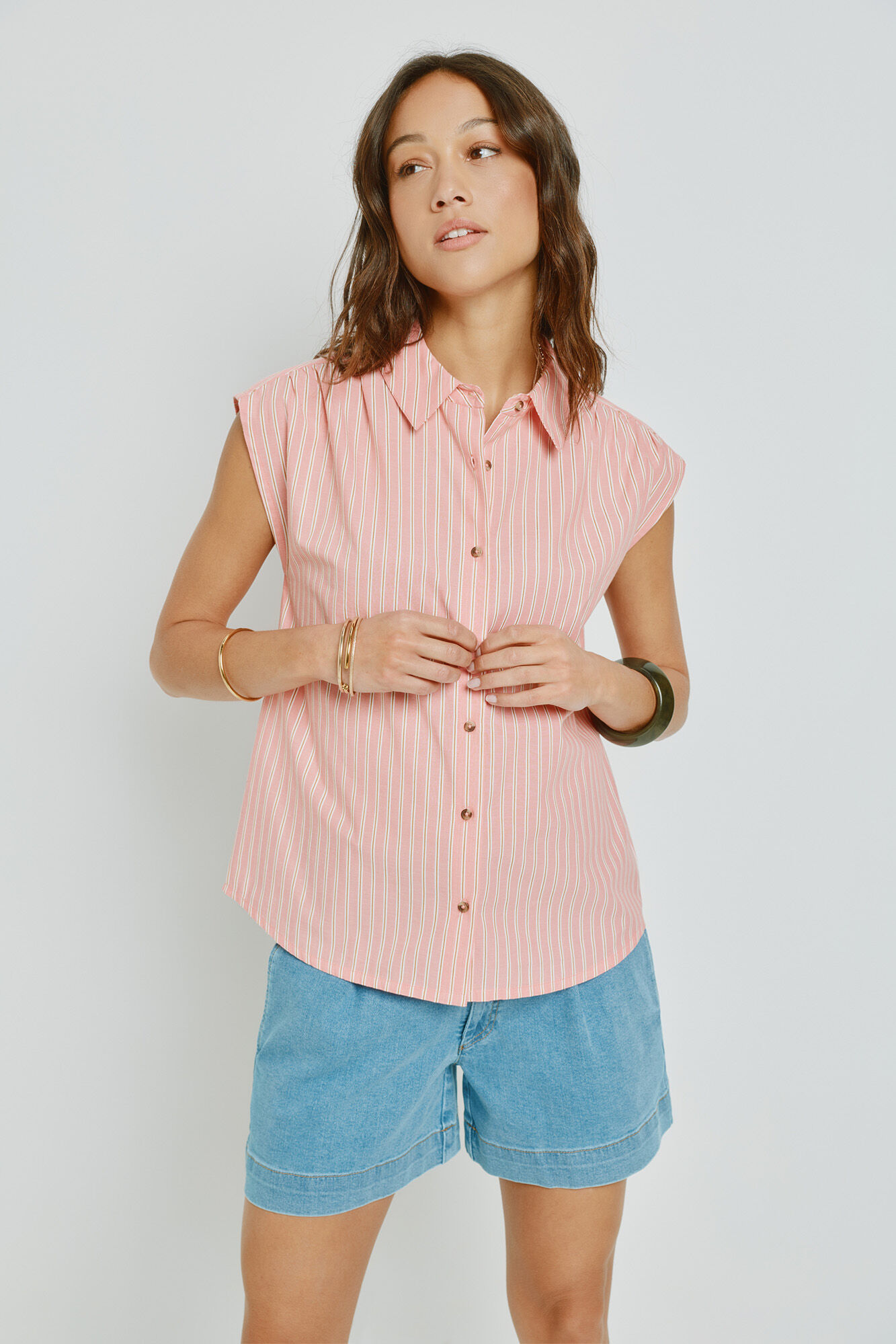 Milano Blusa de riscas
