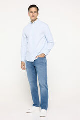 Milano Pantal&oacute;n Denim Comfort Azul Claro