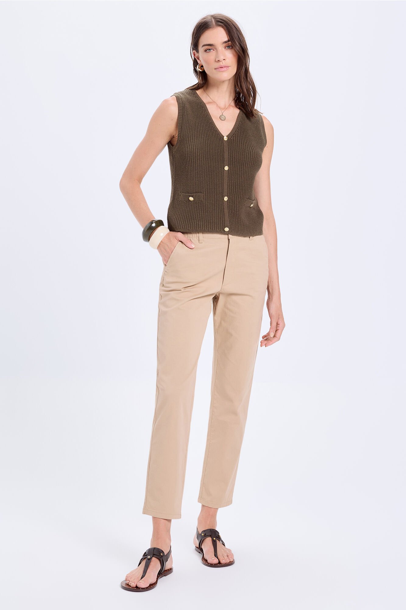 Milano Pantal&oacute;n sport cinturilla el&aacute;stica