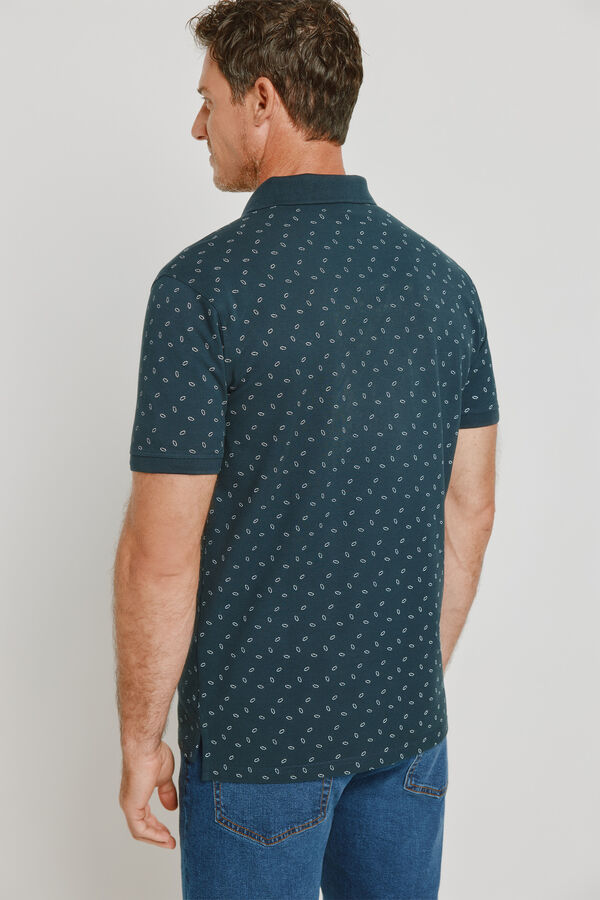 Springfield Polo de manga curta Azul