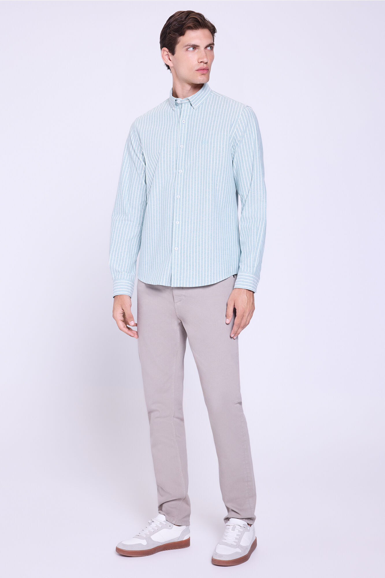 Springfield Camisa Rayas Relaxed Fit