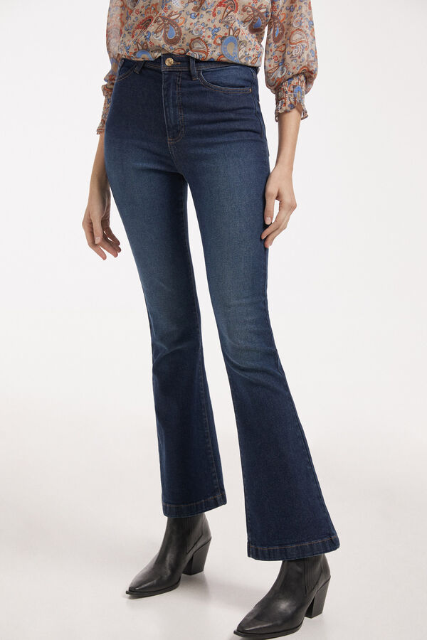 Fifty Outlet DENIM SOSTENIBLE FLARE Azul