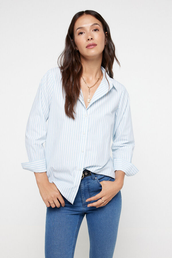 Fifty Outlet Camisa Oversize bluish