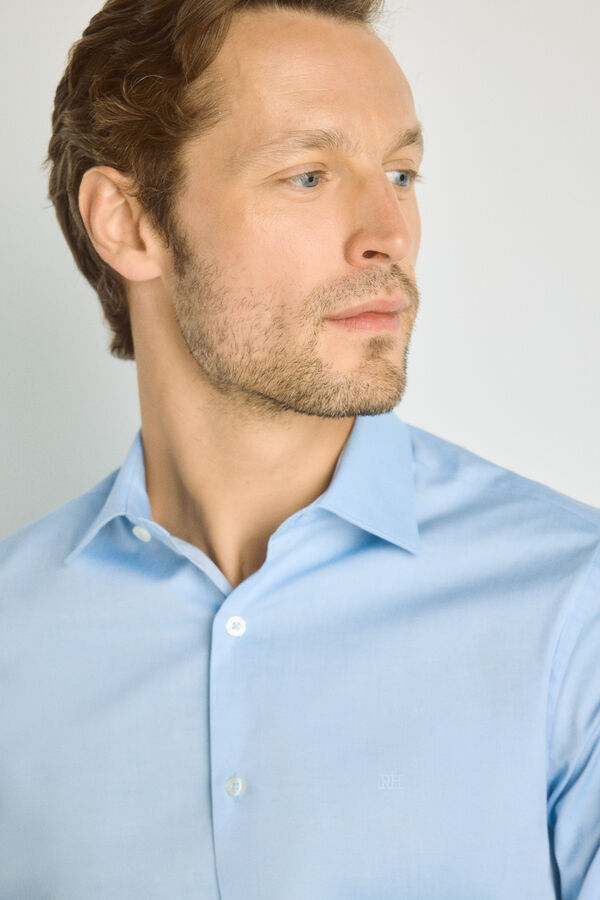 Pedro del Hierro Camisa manga larga Azul