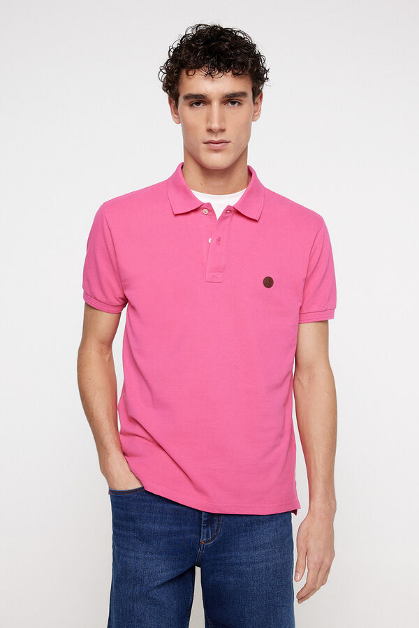 Fifty Outlet Polo basico Springfield Rosa