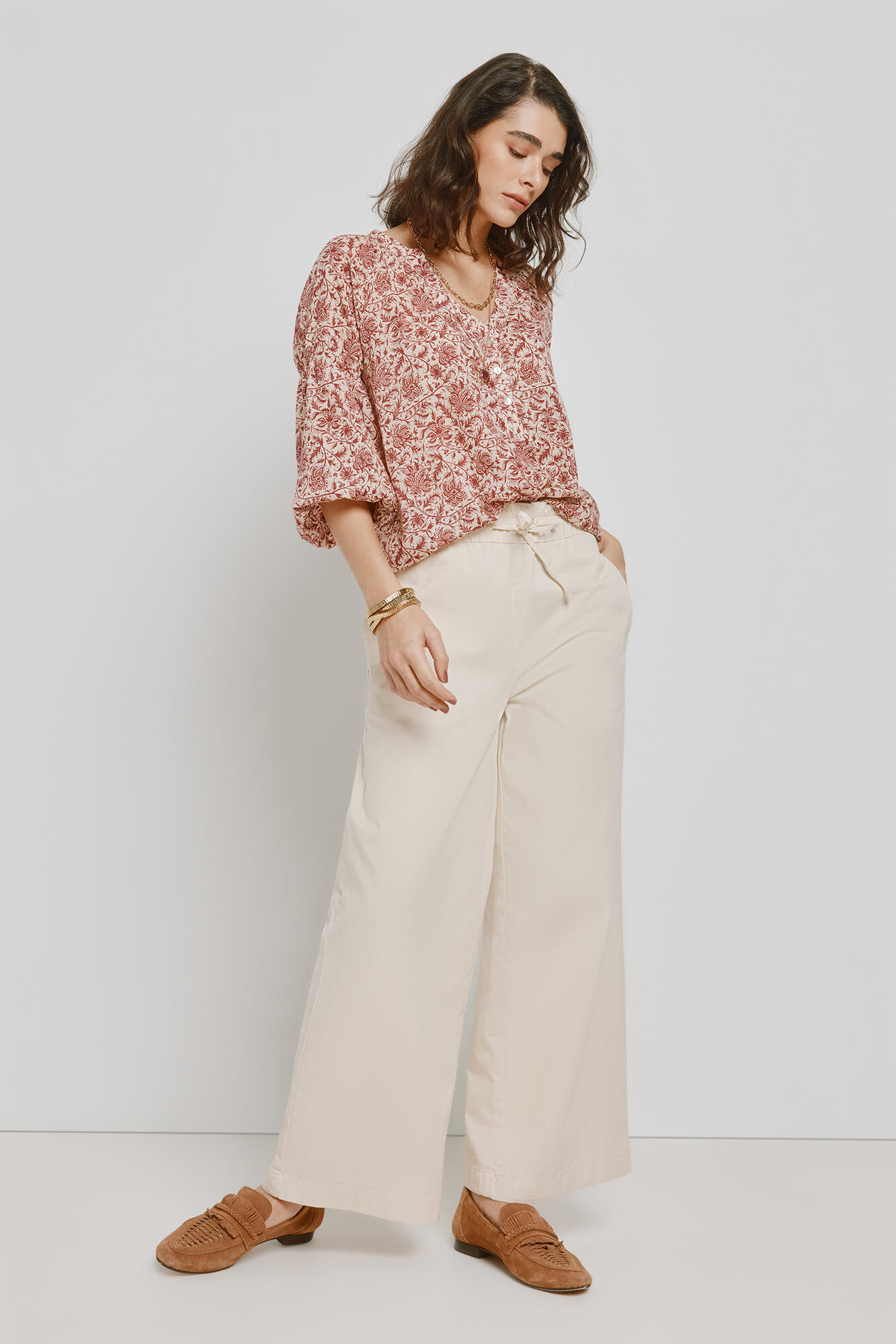 Milano Blusa estampada