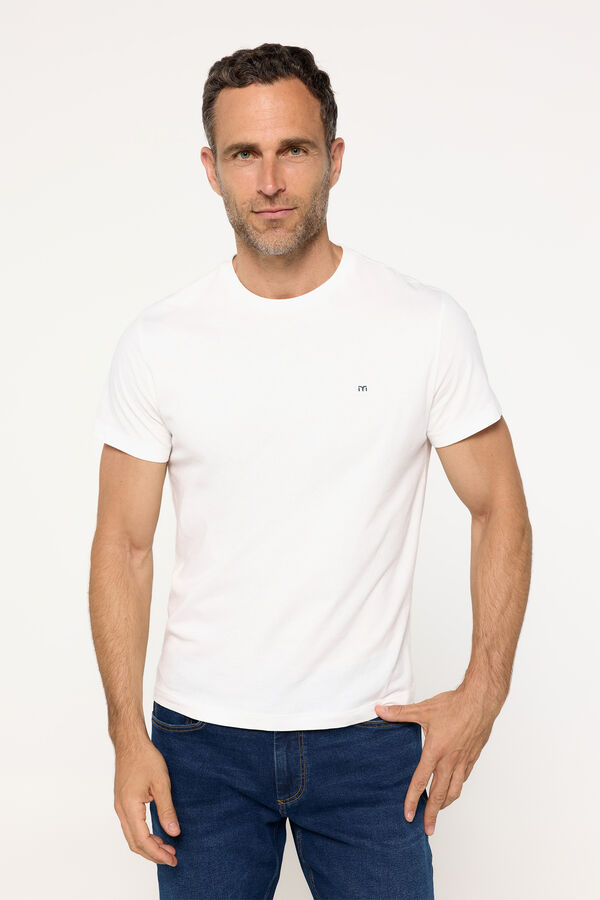 Milano Camiseta B&aacute;sica Blanco