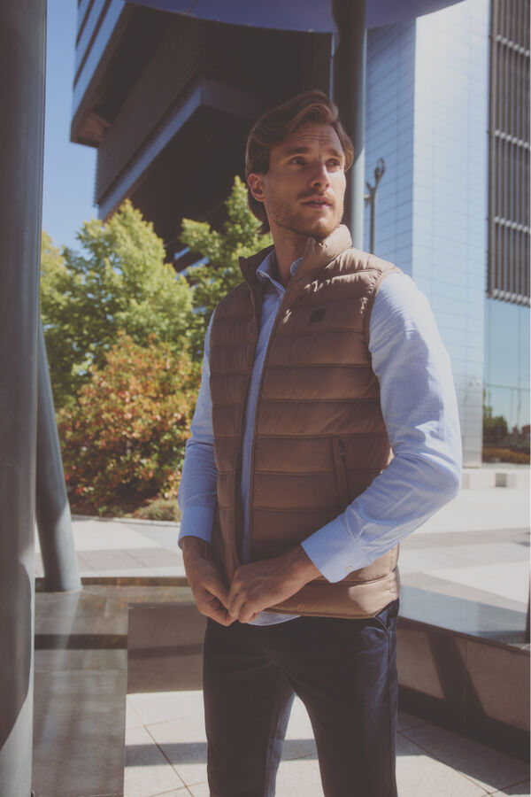 Pedro del Hierro Colete PDH Bege