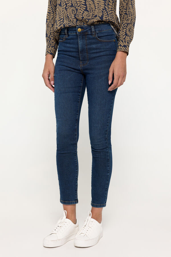 Milano Cal&ccedil;a denim skinny Azul