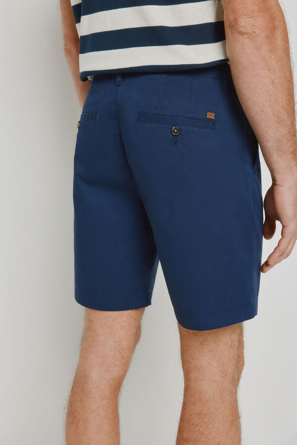 Milano Bermuda lisa Navy