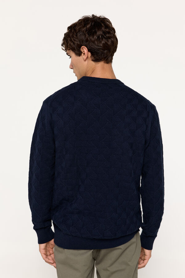 Pedro del Hierro Jersey Estrcutura PdH Navy