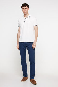 Fifty Outlet Chino Liso Vestir. Navy