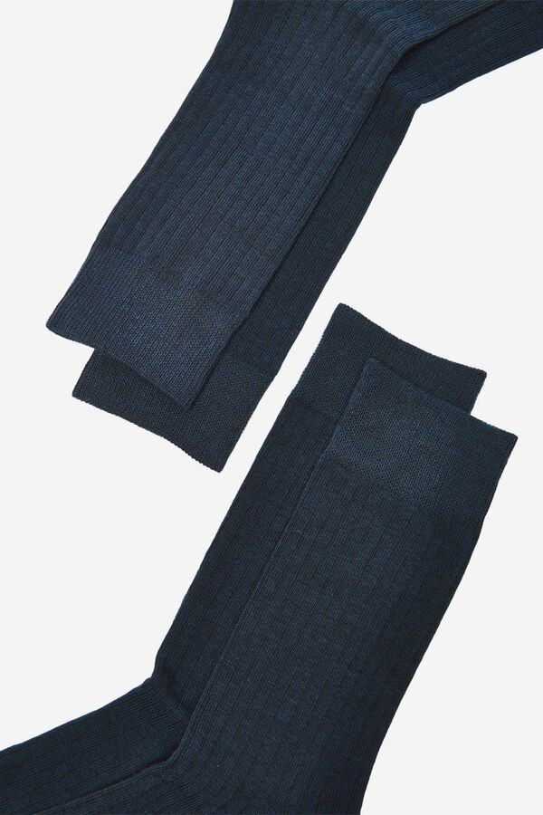 Milano Calcetines canal&eacute; Navy