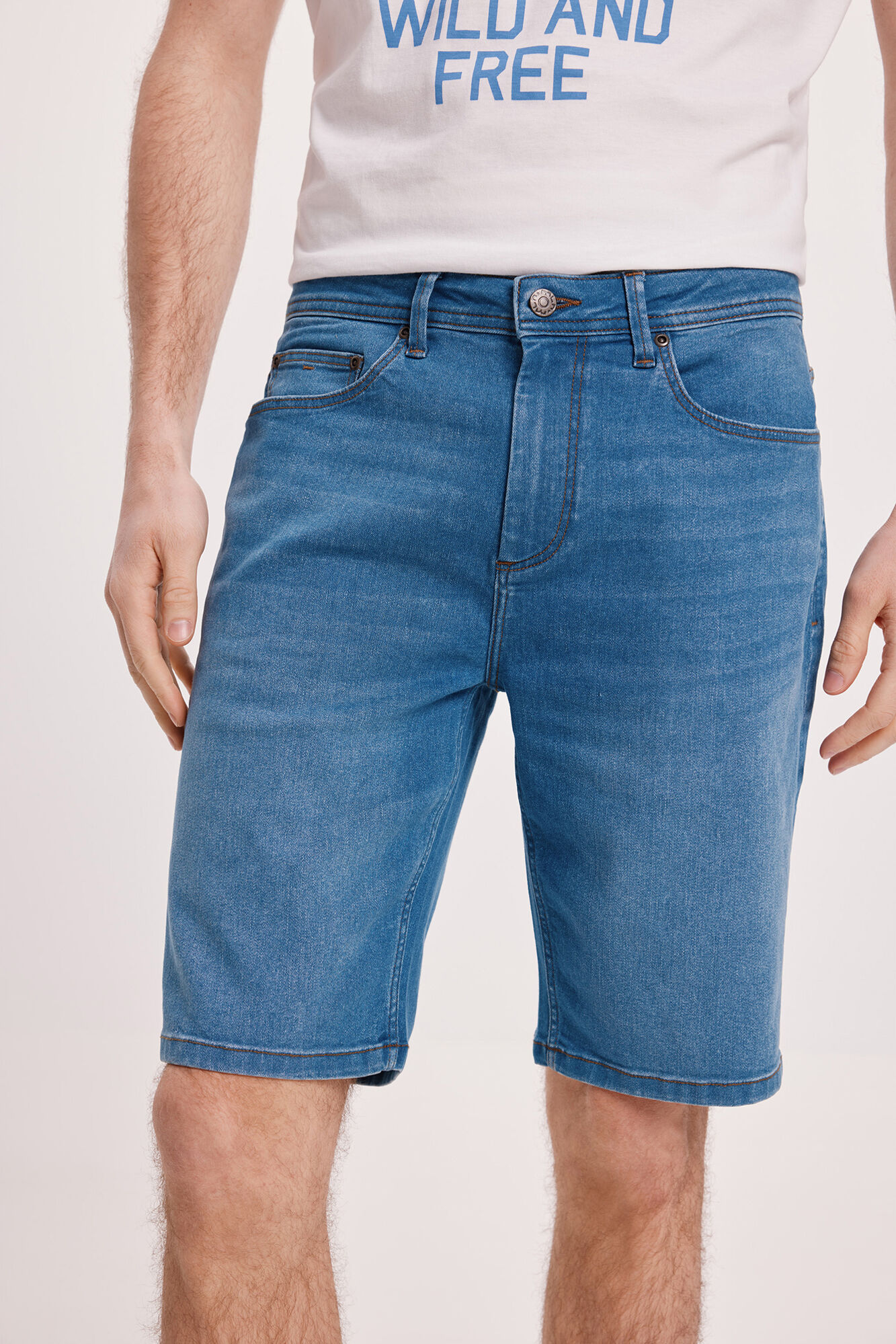 Milano Bermuda Denim Slim