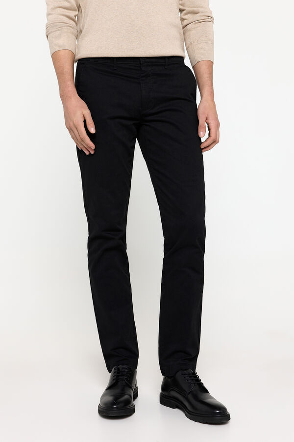 Milano Pantal&oacute;n Chino Negro Negro