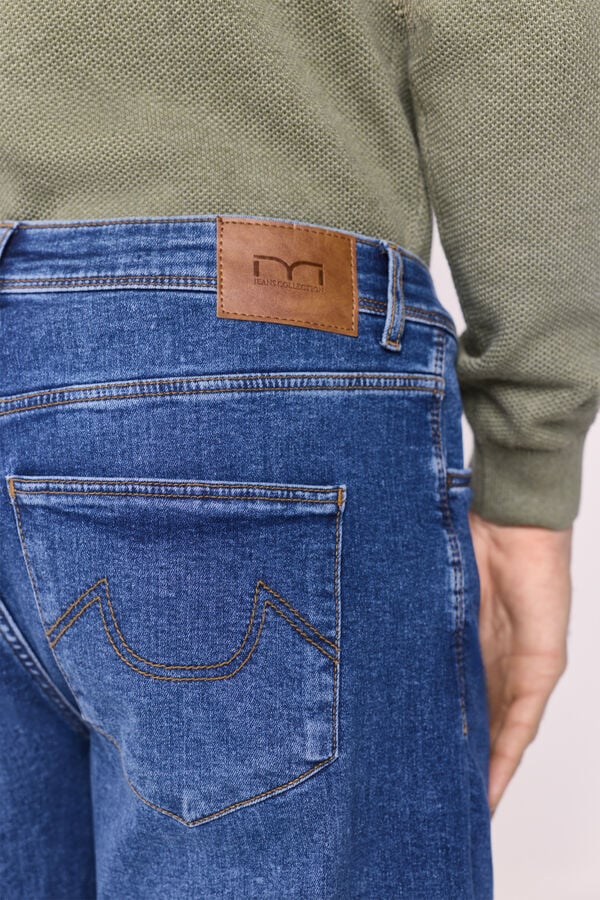 Milano Pantal&oacute;n vaquero fit recto Azul