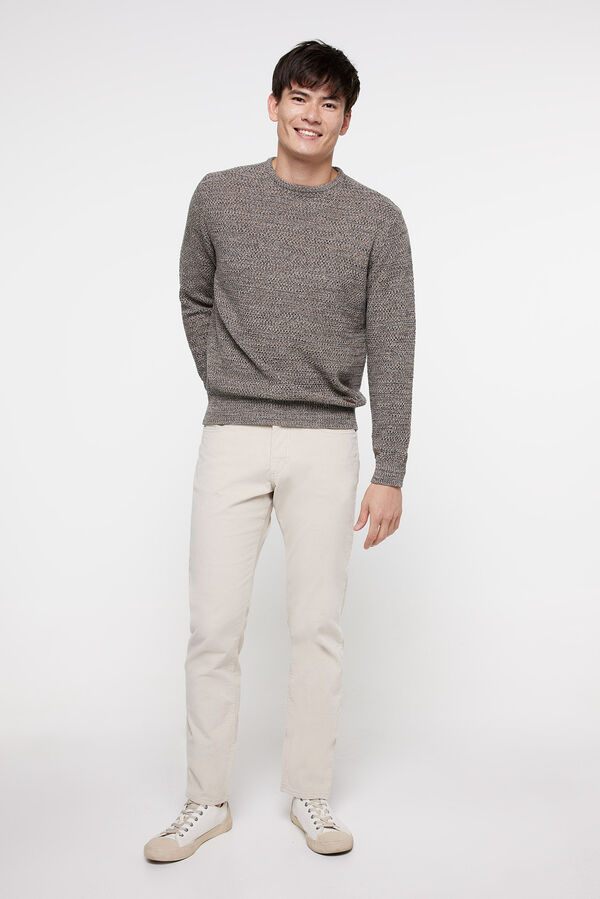 Milano Camisola microestrutura Algod&atilde;o. Torrefac&ccedil;ao