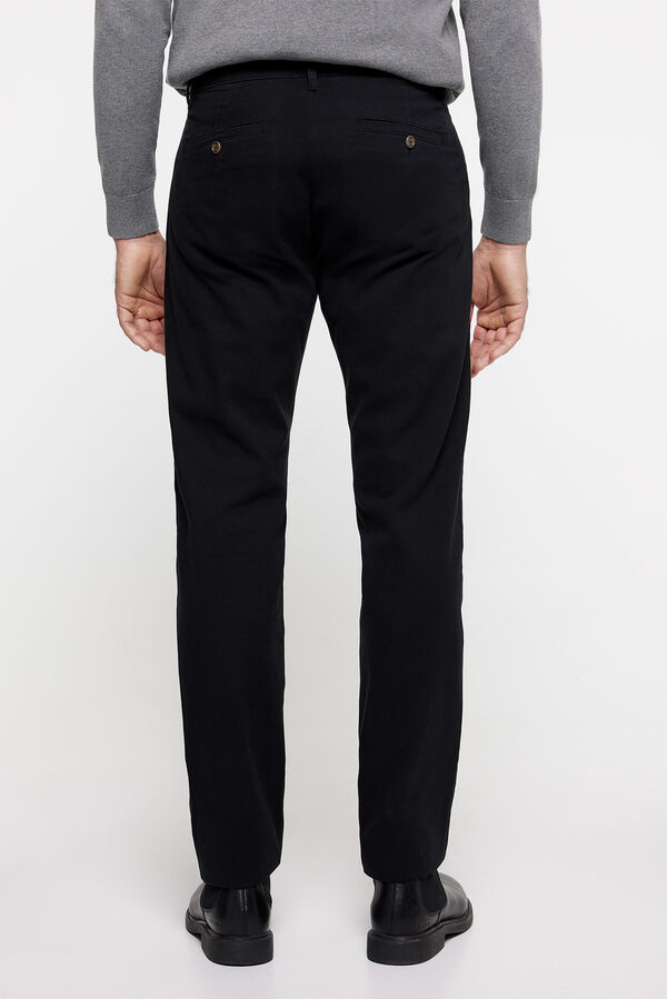 milano Pantal&oacute;n Chino Confort Negro