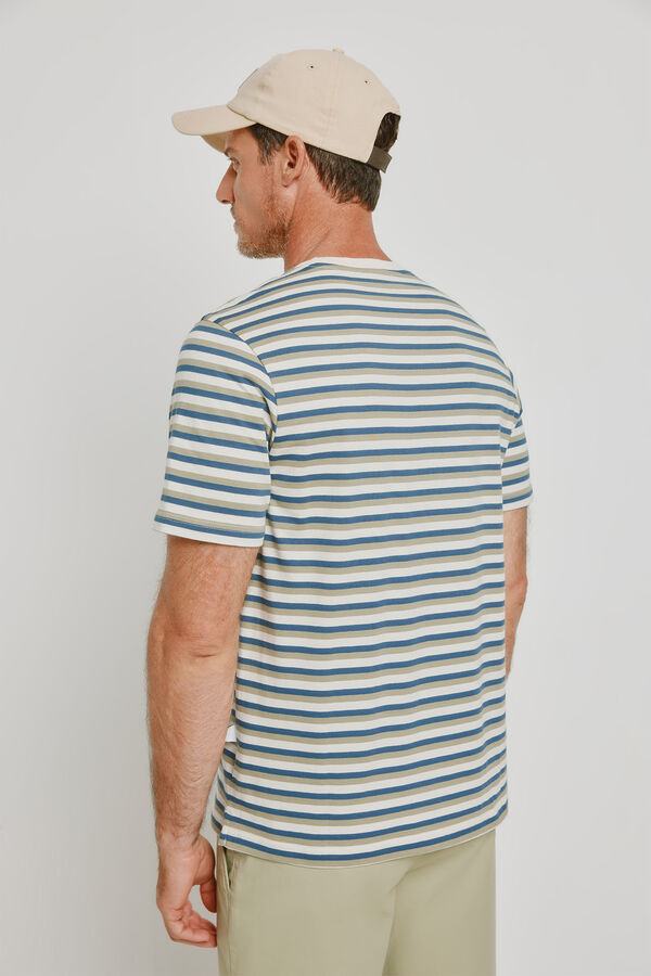 Pedro del Hierro T-shirt de manga curta estampada Branco