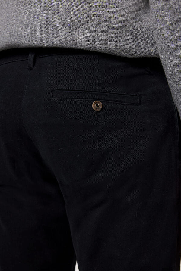 milano Pantal&oacute;n Chino Confort Negro