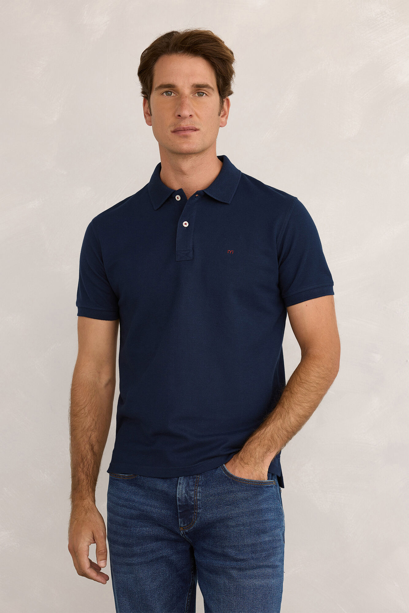 Milano Polo piqu&eacute; de manga curta