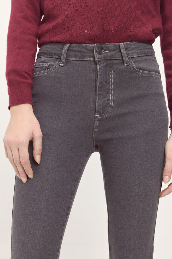 Milano Denim slim Gris