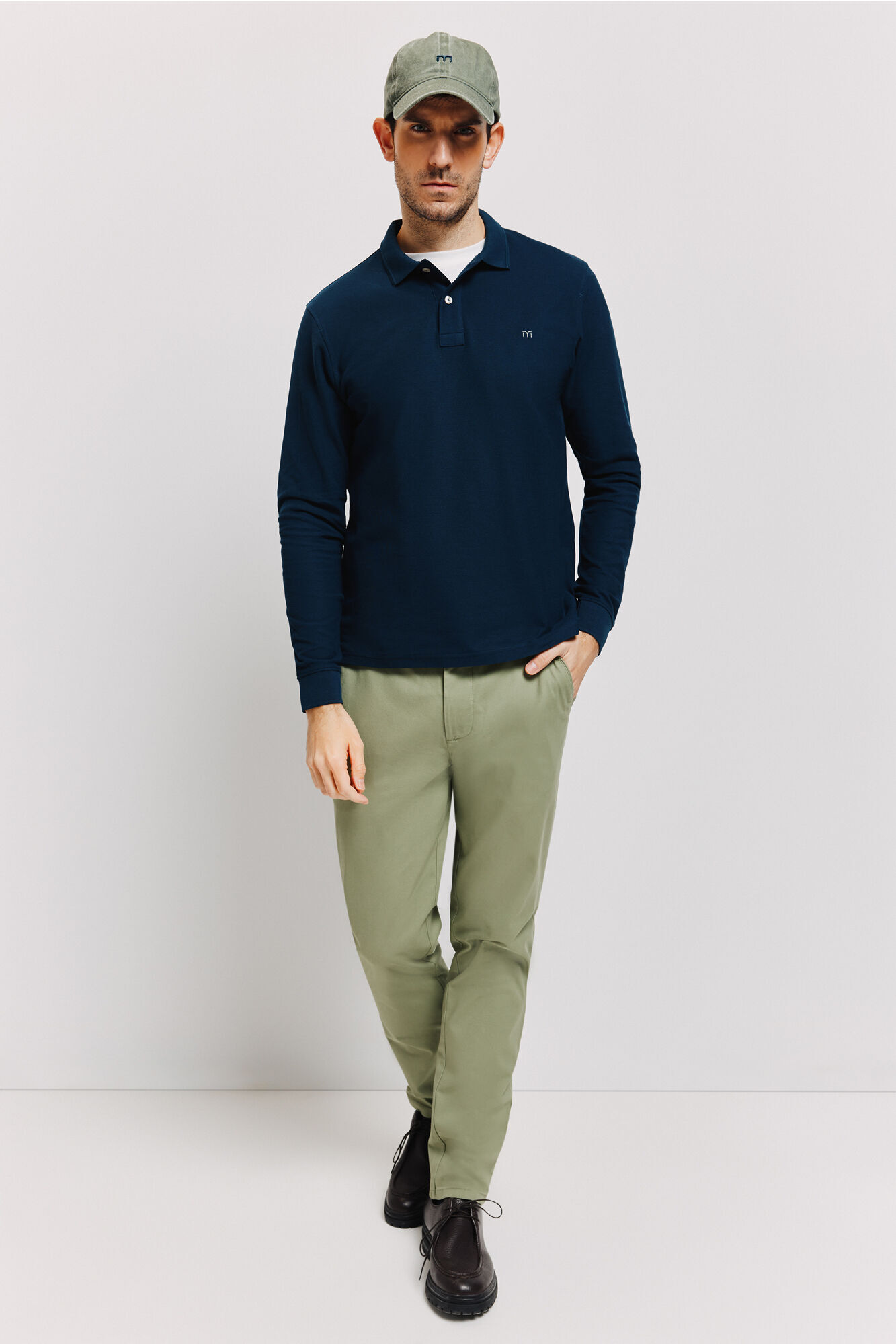 Milano Polo manga comprida