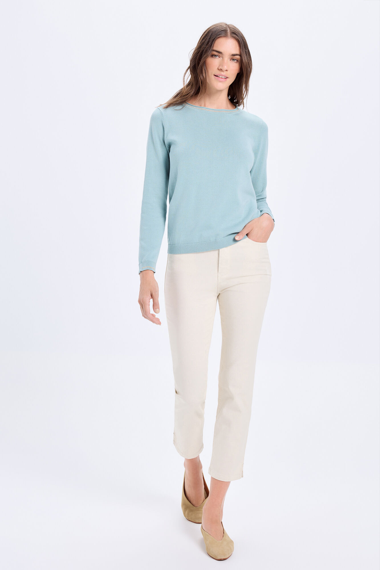 Milano Pantal&oacute;n pirata ajustado