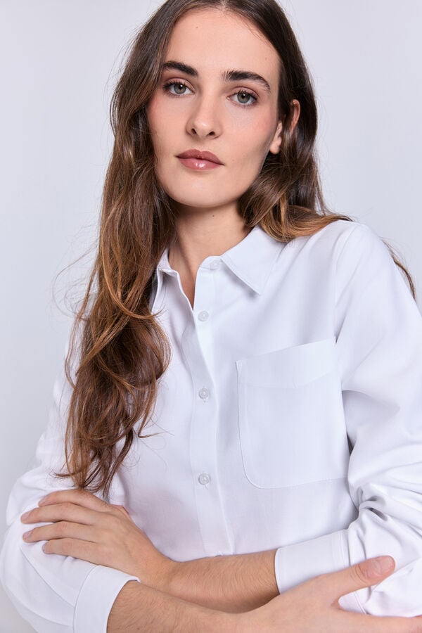 Milano Camisa oxford Branco