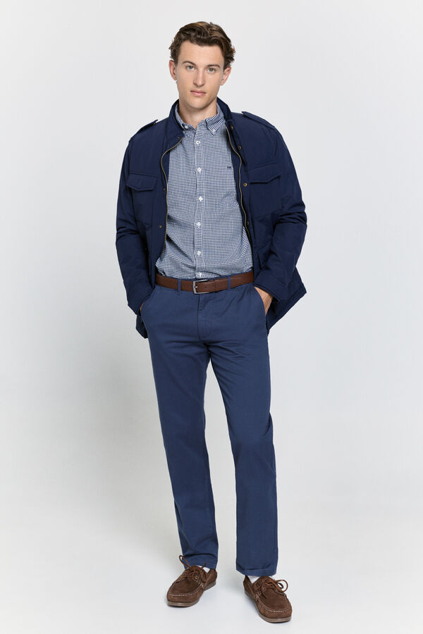 Milano Pantalón chino regular fit Navy