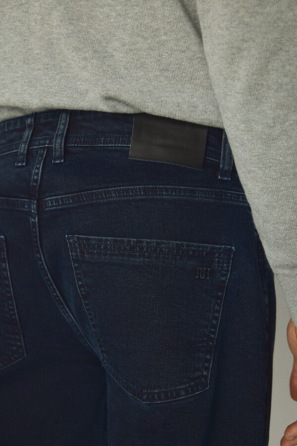 Pedro del Hierro Pantal&oacute;n vaquero regular fit Navy