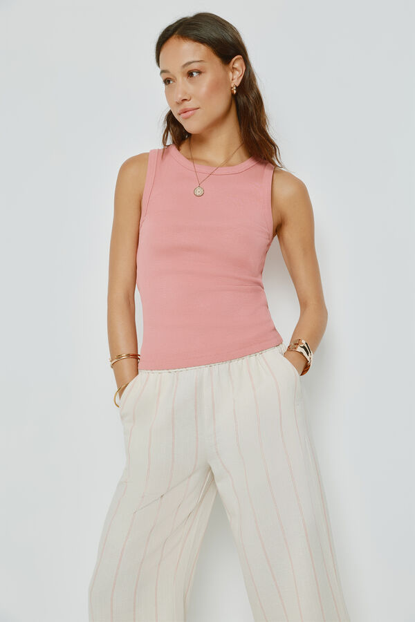 Milano Top nadador Rosa