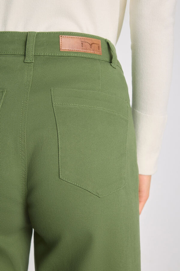 Milano Pantal&oacute;n ancho Verde
