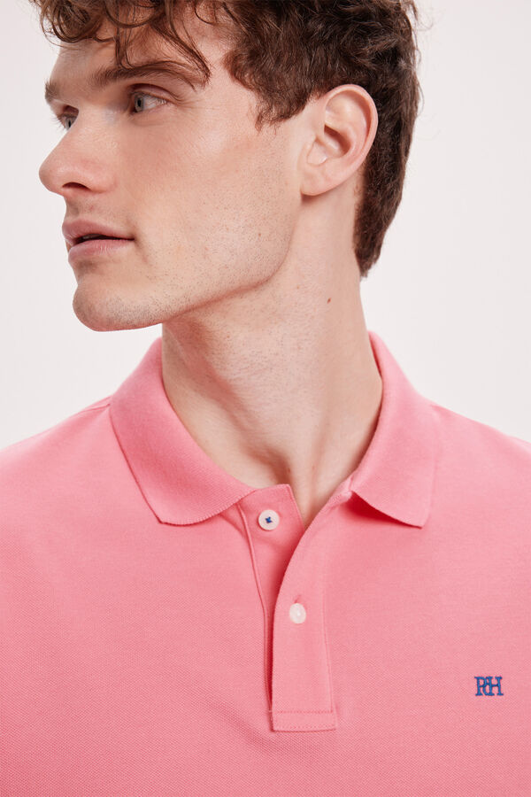 Pedro del Hierro Polo B&aacute;sico PDH Vermelho